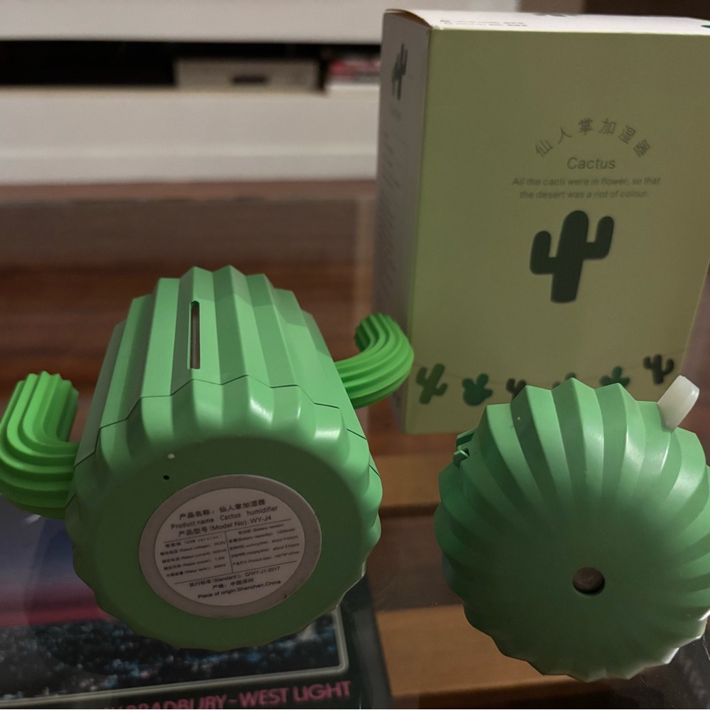 Mini Cactus 🌵 LED USB Humidifier - Picture 4 of 4